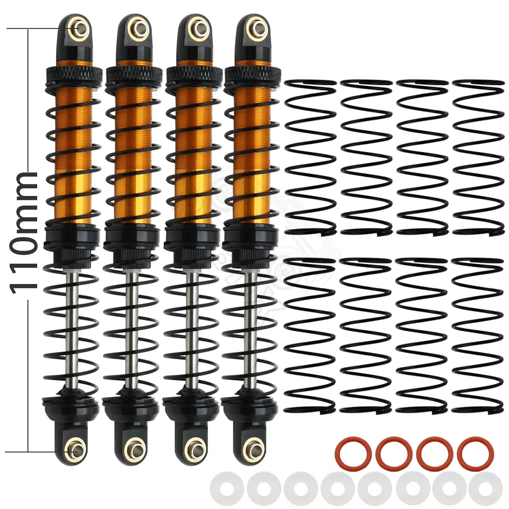 1/10 RC Crawler Metal Oil-Filled Shock Absorbers - EXPROTAS