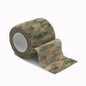 Elastic Grip Wrap Self Adhesive Camouflage Tape 450cm Sports Bandage