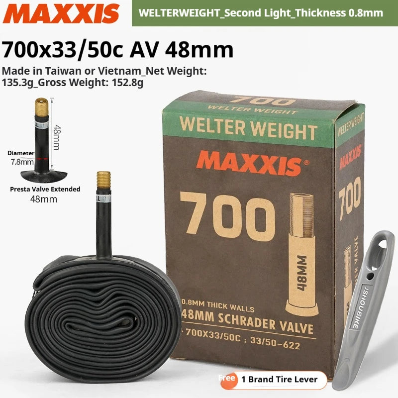 Bicycle Inner Tube MAXXIS 20-29 Inch 700C Presta Schrader MTB Road