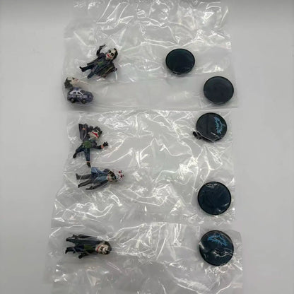 5pcs The Dark Knight Joker PVC Figure Set 6-10cm Collectible Models