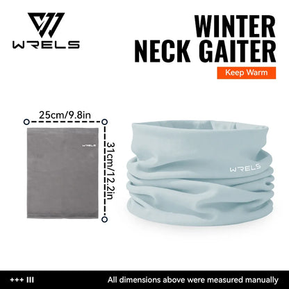 Winter Neck Gaiter Scarf Face Cover Fleece Windproof for Men Women