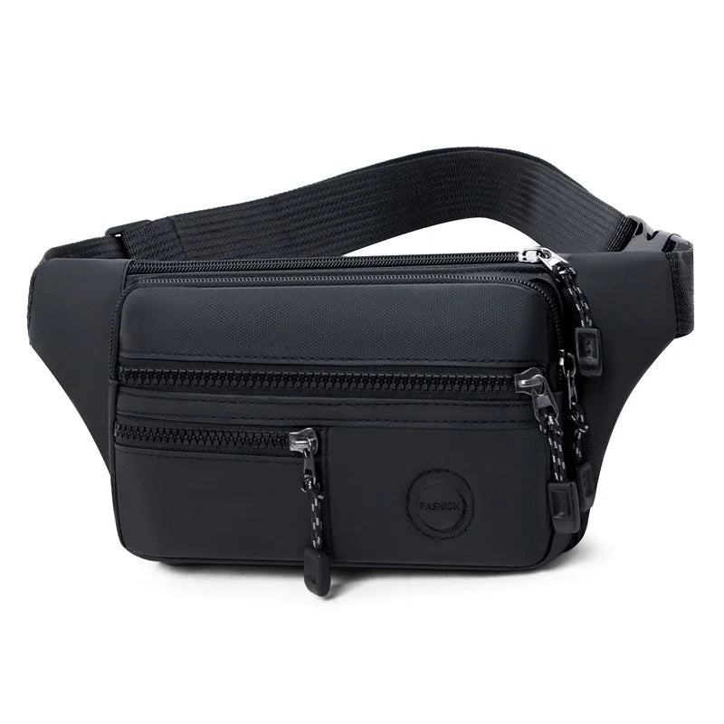 Fashion Unisex Waterproof Waist Bag Pack Male Belt Pouch Ladies Kangaroo Hip Phone Work Purse - Travel Gear for Men and Women