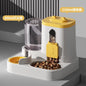 Automatic Cat Bowl Feeder Water Dispenser for Small Medium Large Pets
