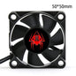 25/30/40/50mm RC Cooling Fan 5-12V for ESC Motor Heat Sink Futaba Plug 16380RPM