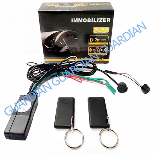 Rfid Immobilizer Wireless Anti-Theft Device Remote Control 12V 1PC