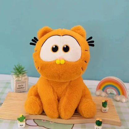 Garfield Stuffed Plush Doll 25CM Kawaii Cartoon Cat Soft Toy