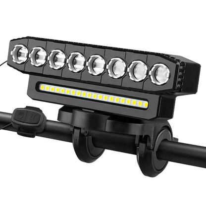USB Rechargeable Bike Light Front LED Headlight Torch Waterproof Bicycle Lamp
