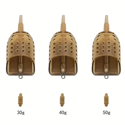 Boat Shape Carp Fishing Pellet Feeder 30/40/50g Maggot Bait Coarse Tackle