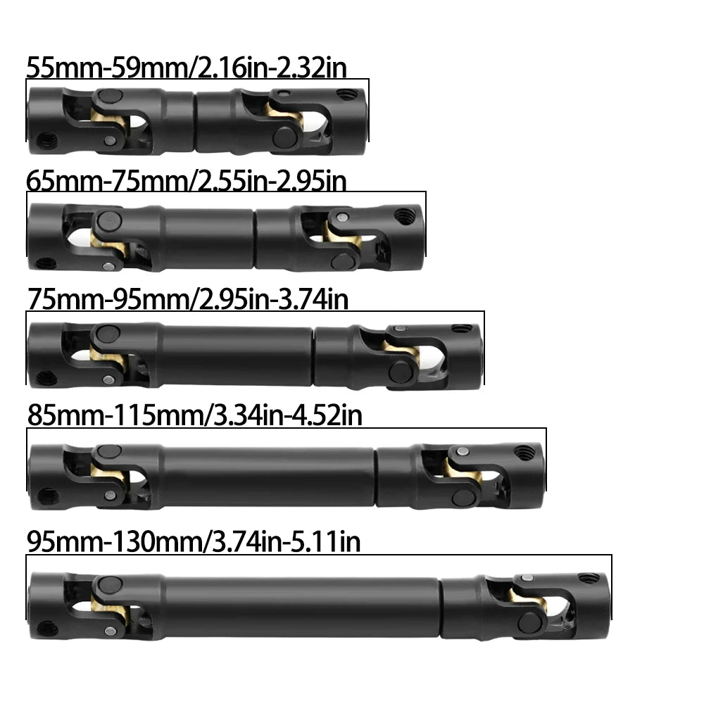 1/10 RC Crawler Metal Internal Spline Driveshaft w/ Universal Joint - EXPROTAS