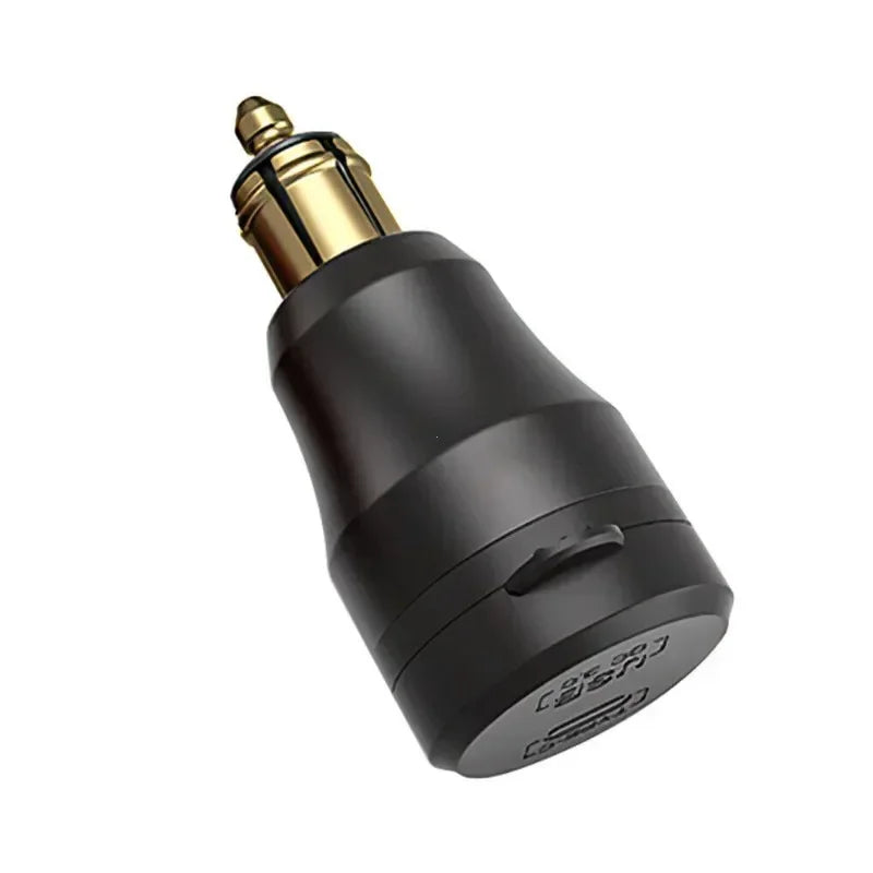 Motorcycle Waterproof Charger 30W USB Hella DIN Plug PD for BMW Ducati Triumph