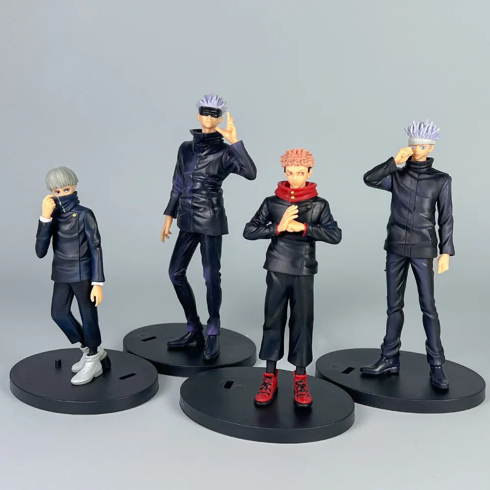 6pcs Jujutsu Kaisen Figure Satoru Gojo Geto Suguru PVC Anime Toy