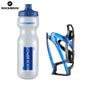 ROCKBROS Water Bottle + Holder Set 750ml Sports Bottle with Integrated Molded Cage