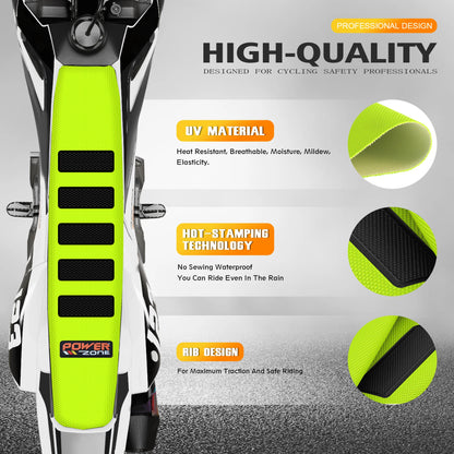 Waterproof Anti-Slip Gripper Seat Cover by Powerzone for SXF EXC KXF CRF