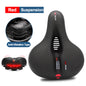 Comfort Bike Saddle Hollow Breathable Shockproof Seat for MTB Road Men/Women
