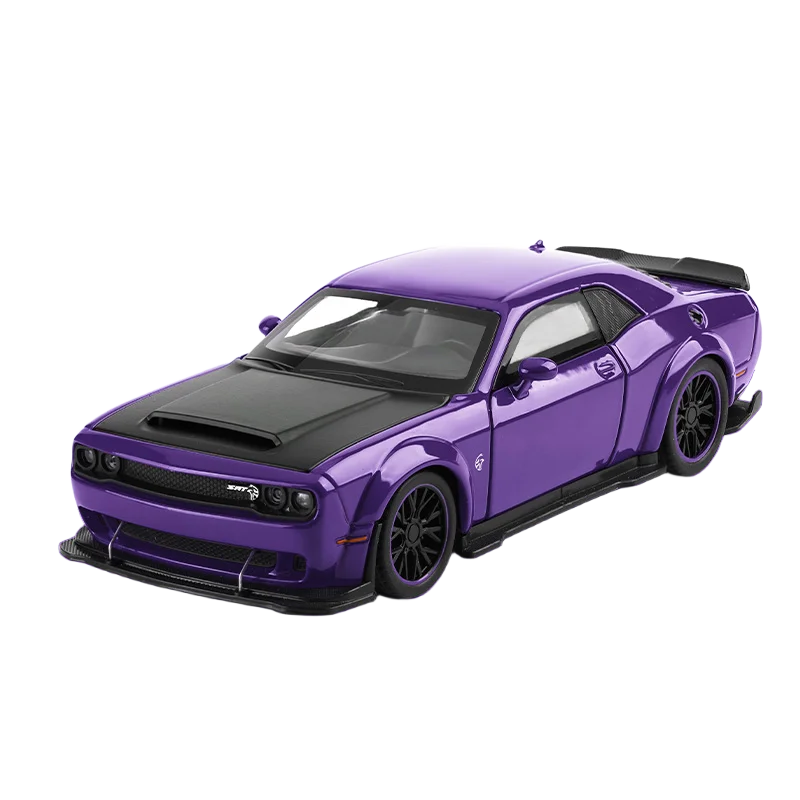 1:32 Dodge Challenger SRT Hellcat Redeye Diecast Alloy V8 Model Car