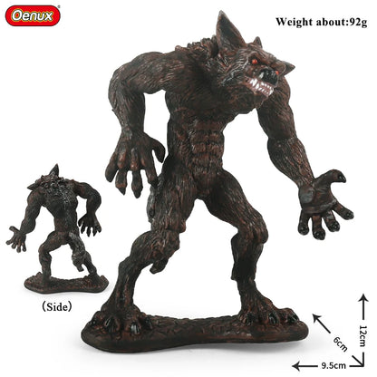 Oenux Fantasy Animal PVC Figure Dragon Dinosaur Golem Turtle Bull Orangutan - EXPROTAS