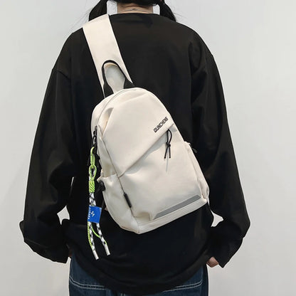 Men's Small Backpack Chest Bag Sling Travel Outdoor Crossbody Sports