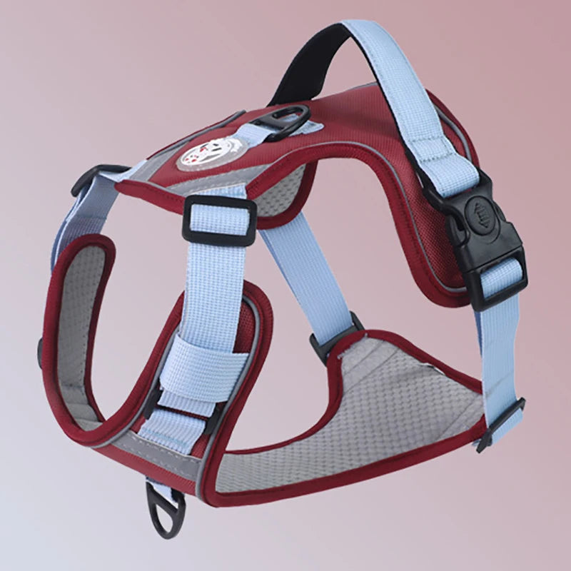 Reflective Dog Harness Adjustable Vest with Handle for Small to Large Dogs