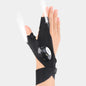 LED Half Finger Gloves | Waterproof Outdoor Cycling Flashlight Gloves for Men