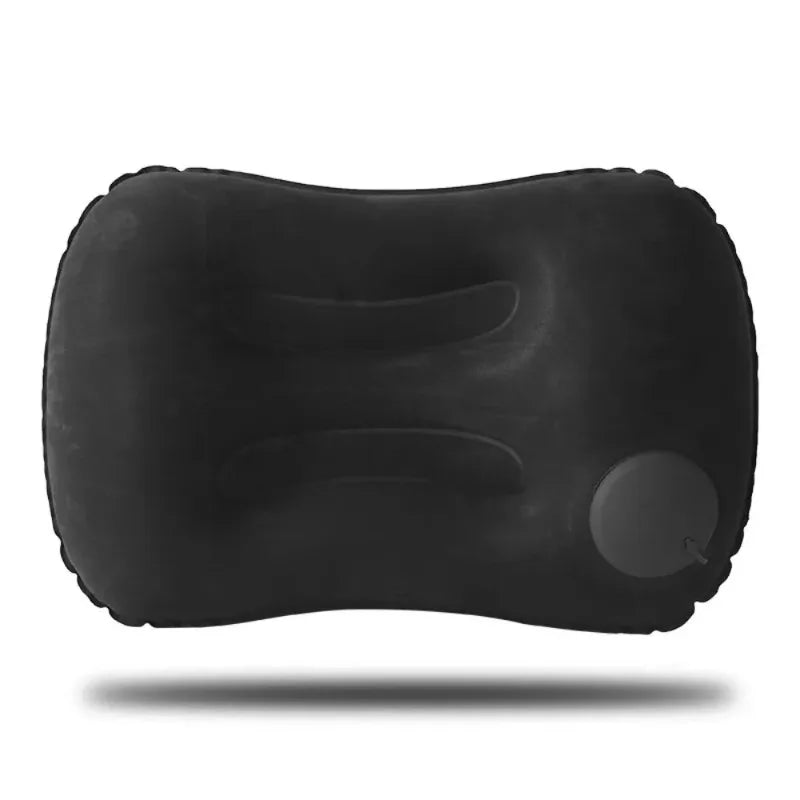 Inflatable Travel Pillow Camping Neck Support Air Cushion