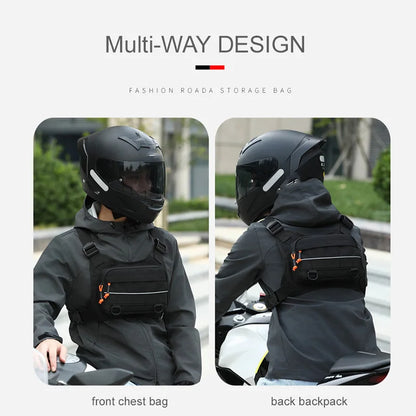 Tactical Chest Bag for Outdoor Fishing Hiking Camping Travel