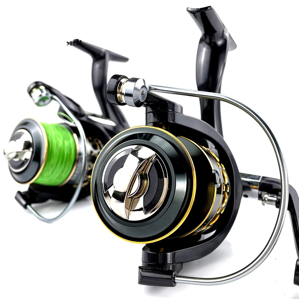 Spinning Fishing Reel 5.2:1 Gear Ratio Metal Drag 2000 3000 4000 5000 6000 7000