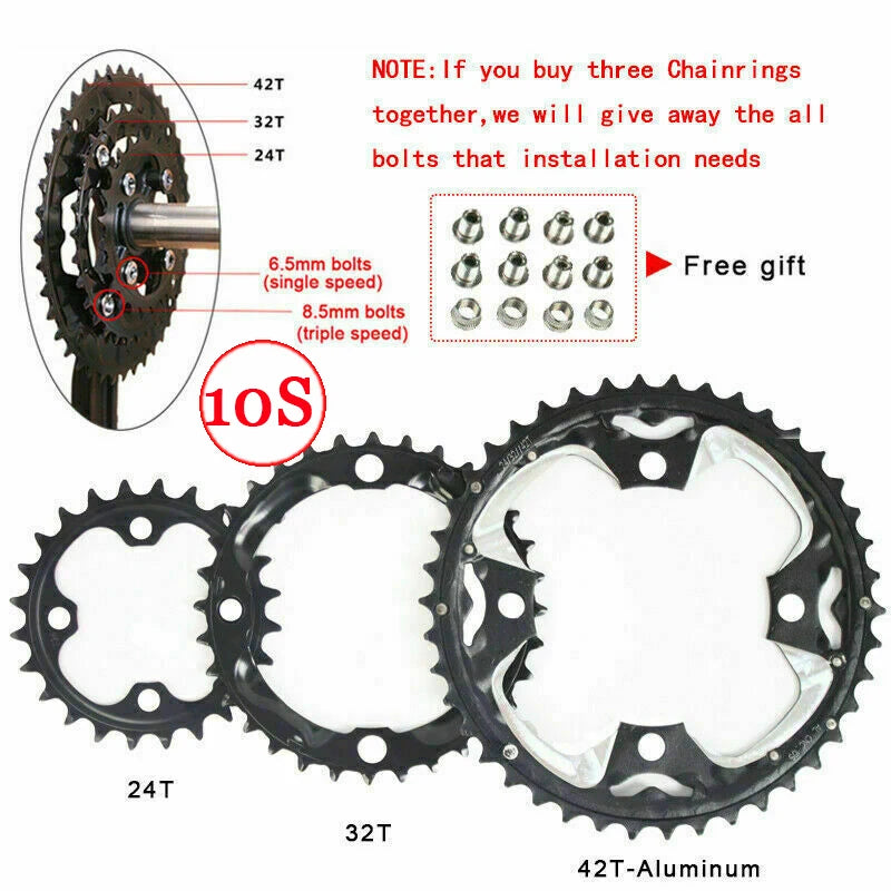MTB Bike Chainring BUCKLOS 104BCD 64BCD 9/10 Speed SRAM SLX XT