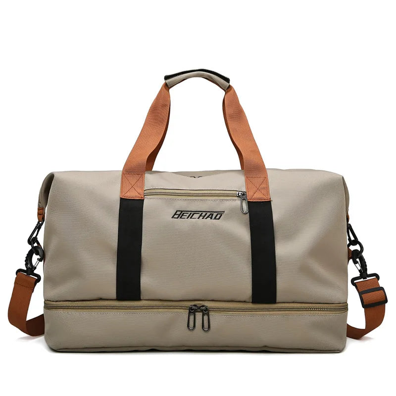 Travel Gym Bag Short-distance Luggage Portable Fitness Bags Shoulder Crossbody Chest Bag Handbags Duffle Carry On Weekender Bag-EXPROTAS