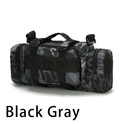 Waterproof Multifunctional Outdoor Sport Bag Storage Waist Bag for Fishing, Running, and Photography Gear-EXPROTAS