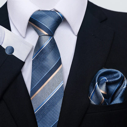 EXPROTAS Tie Pocket Square 8cm Wedding Formal Men’s Accessories