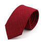 Men Tie Solid Slim Skinny Plain Wedding Party Ties Sage Green Pink Orange