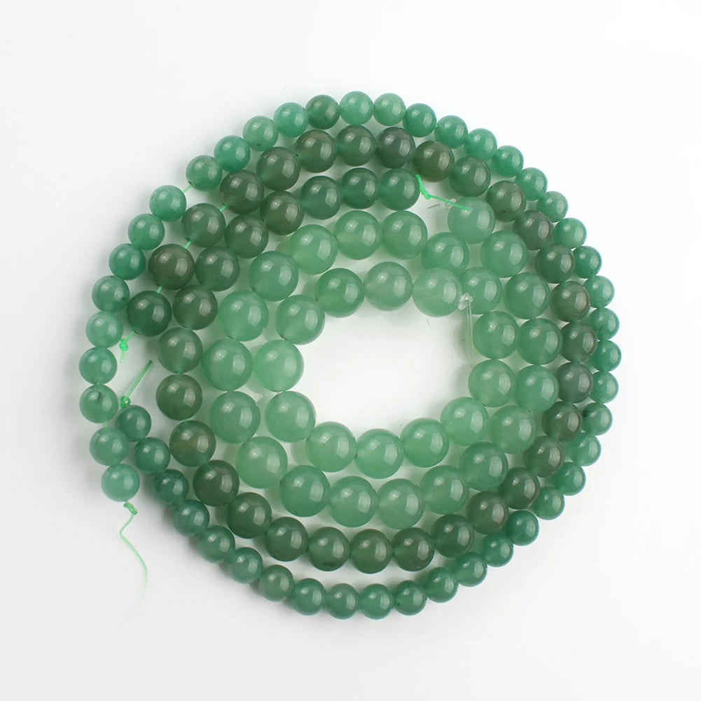Natural Stone Loose Beads 12mm Round Gemstone for Jewellery Making DIY