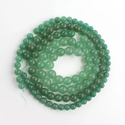 Natural Stone Loose Beads 12mm Round Gemstone for Jewellery Making DIY