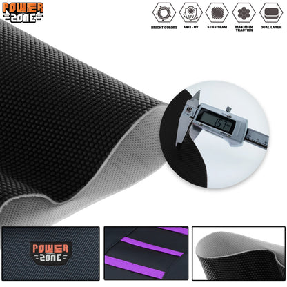 Universal Waterproof Anti-Slip Ribbed Seat Cover by Powerzone for SXF EXC KXF