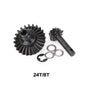 CNC Aluminium Front Rear Axle Bevel Gear SOA Mount 1/10 RC Crawler SCX10 II