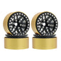 240g Brass 1.9" Beadlock Wheel Rim for 1/10 RC Crawler TRX4 TRX6 Axial SCX10 III - EXPROTAS