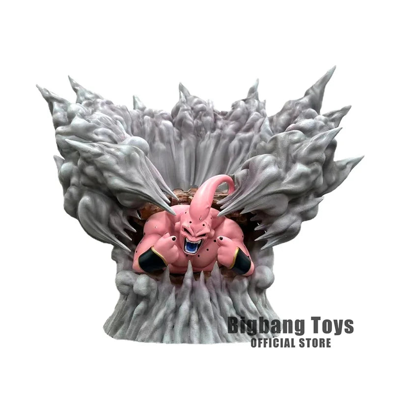 32cm Anime Dragon Ball Z Figurine Majin Buu Figure PVC Statue Collectible Model Toys Gifts-EXPROTAS