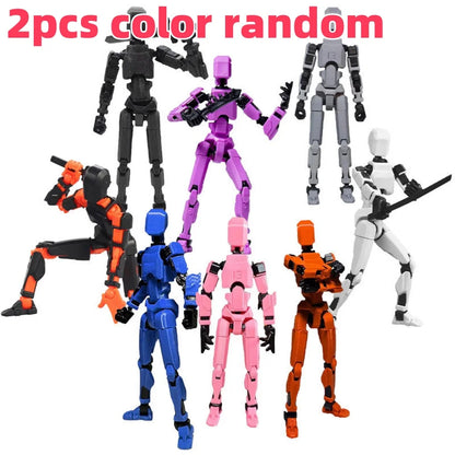 Action Doll Titan T13 Mobile Transformation Robot Toy for Kids