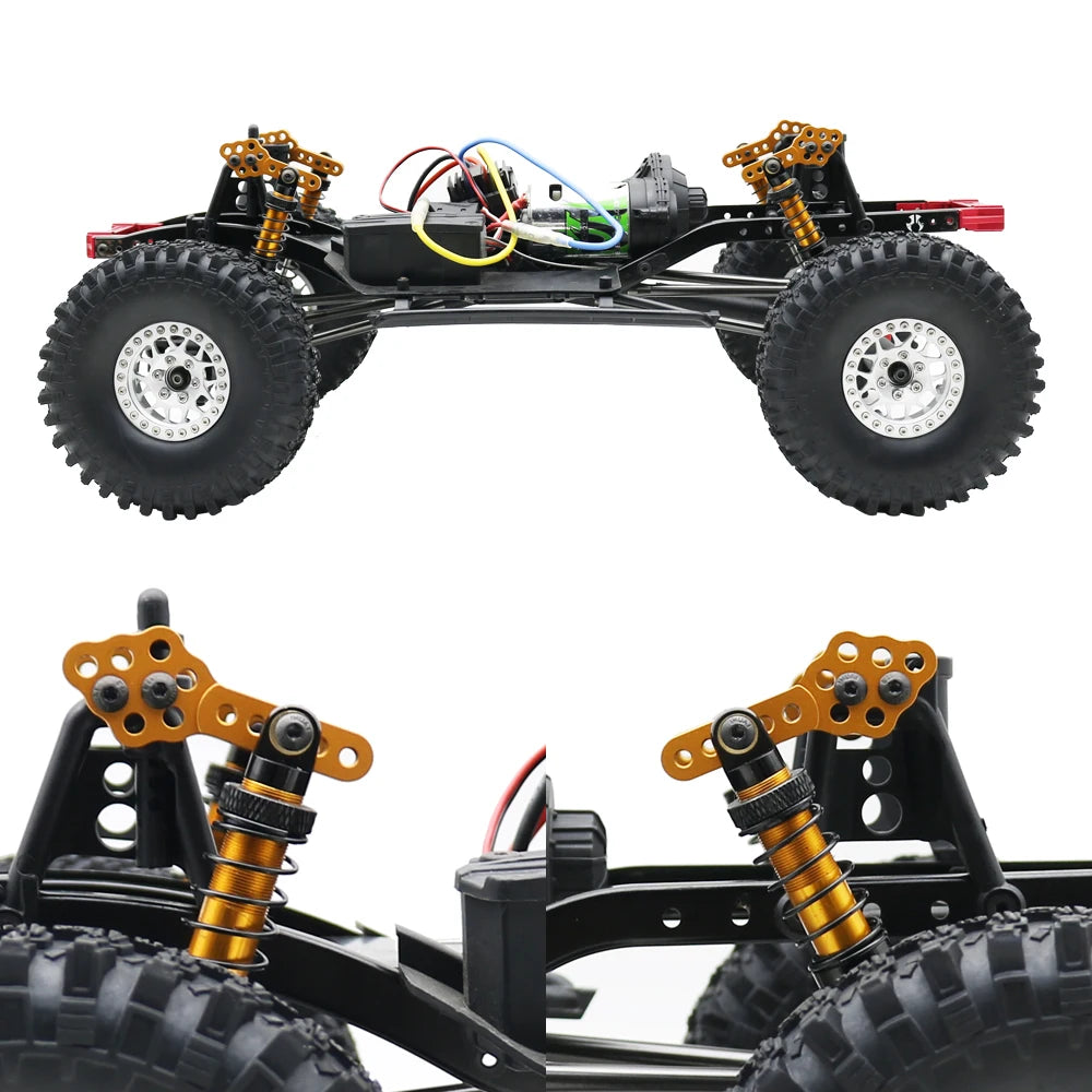 1/10 RC Crawler Aluminum Adjustable Shock Mount for Axial SCX10 - EXPROTAS