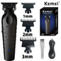 Kemei KM-2299 Hair Trimmer Cordless USB Rechargeable Professional Clipper