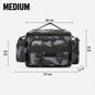 Fishing Tackle Bag Waterproof Shoulder Rod Storage Gear Outdoor 40cm