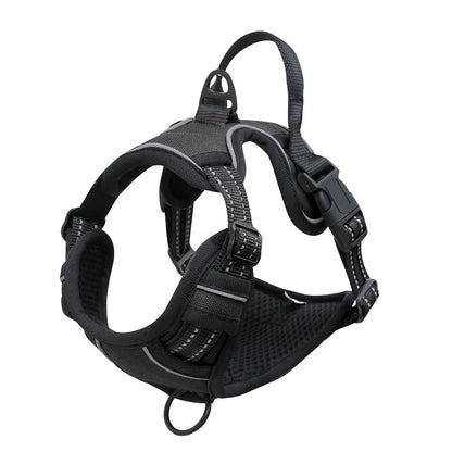 No Pull Dog Harness Adjustable Reflective Padded Handle for Large Dogs