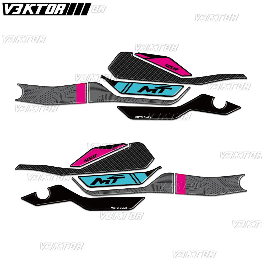 Motorcycle Handguard Shield 450MT 2024 CF MOTO Stickers Decals Protection