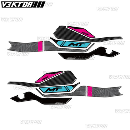 Motorcycle Handguard Shield 450MT 2024 CF MOTO Stickers Decals Protection