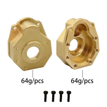 Brass Axle Mount Portal Drive Housing for 1/10 RC Traxxas Crawler TRX4 TRX6
