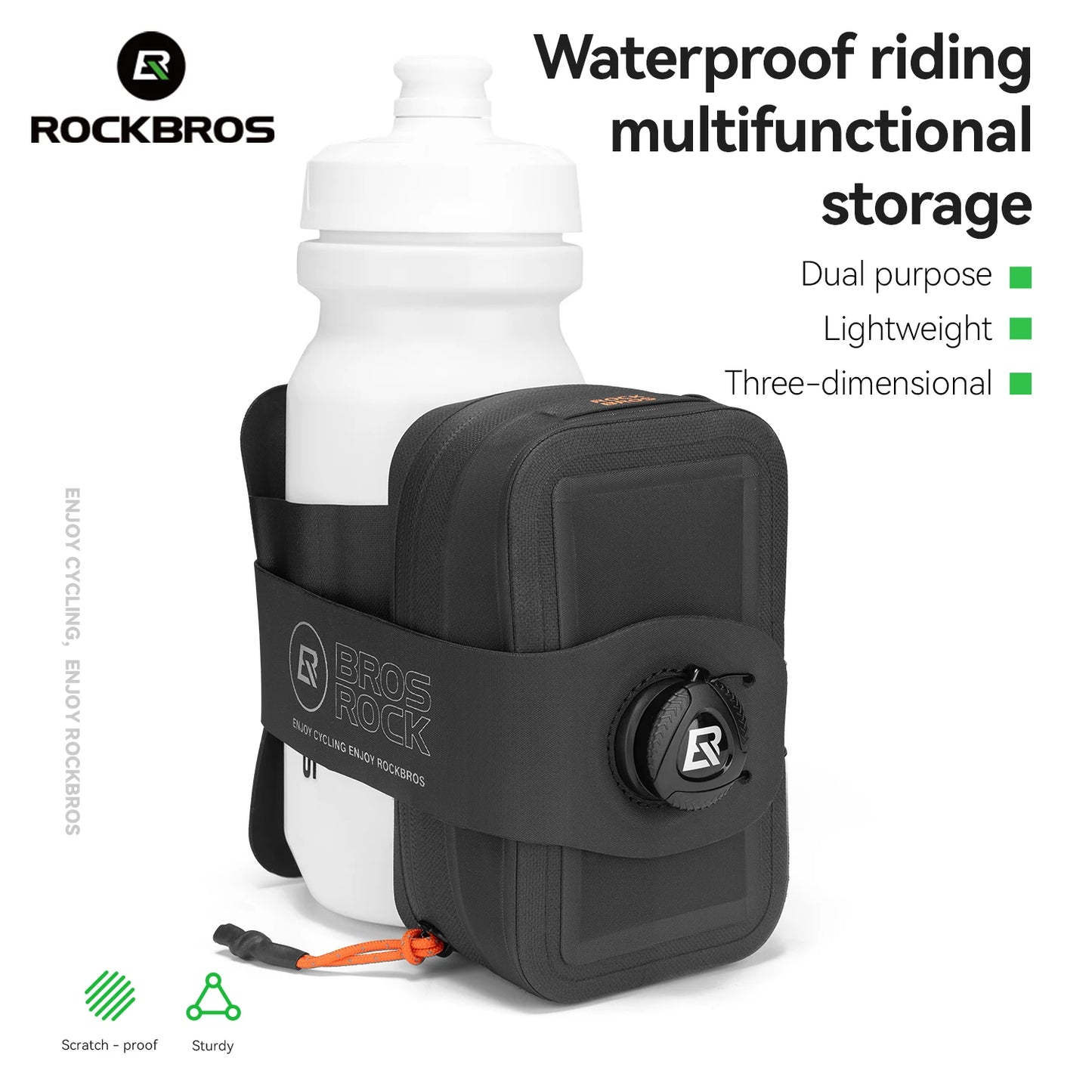 Bicycle Saddle Bag Waterproof Portable Tail Pouch for Bike Cycling MTB