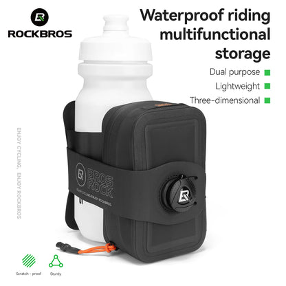 Bicycle Saddle Bag Waterproof Portable Tail Pouch for Bike Cycling MTB