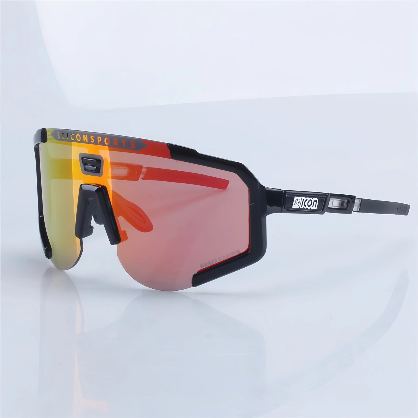 SCICON Photochromic Cycling Glasses, UV400 Outdoor Sports Sunglasses for Men & Women MTB Road Bike