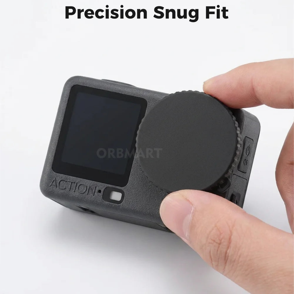 Silicone Lens Cap for DJI Osmo Action 6 Protective Cover Accessories