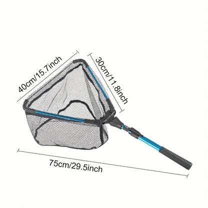 1pc Fishing Net Telescopic Retractable Pole Comfortable Sturdy Lightweight
